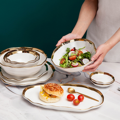 Ondata 16-Piece Plate Set Serves 4 with Serving Plates and Bowls